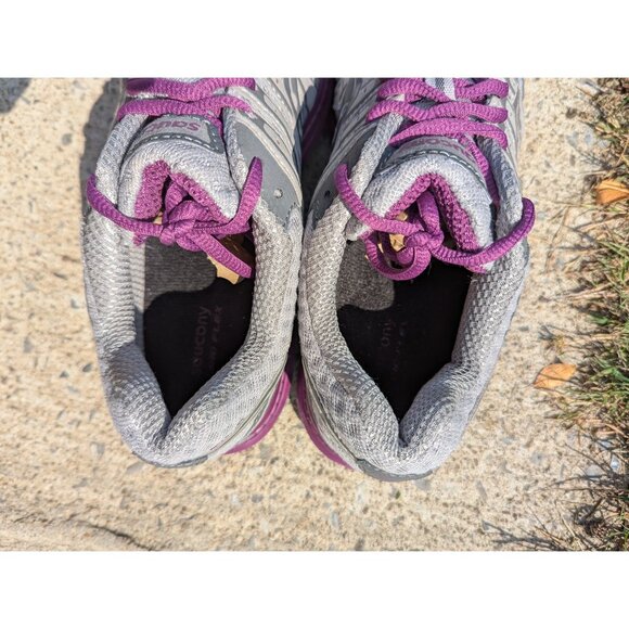 Saucony Grid Flex XT 600 Sneakers Womens Size 8.5 Running Walking Workout Purple - Picture 9 of 12